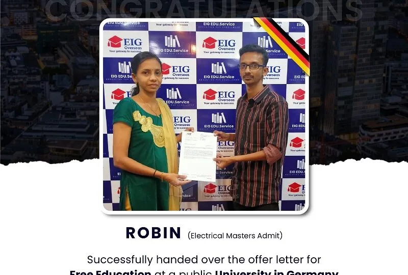 EIG Overseas 10 Electrical Masters Admit | Germany