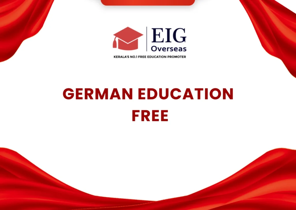German Education Free for Indian students - EIG Overseas